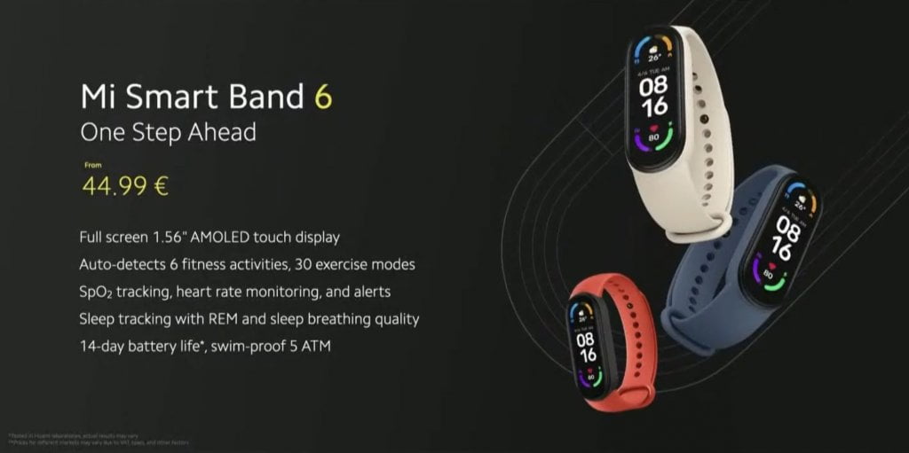 Xiaomi Mi Band 6 Preis