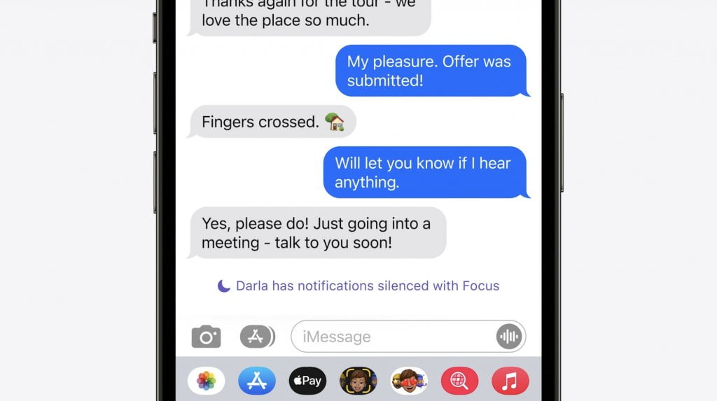 iOS 15 WWDC 2021 iMessage