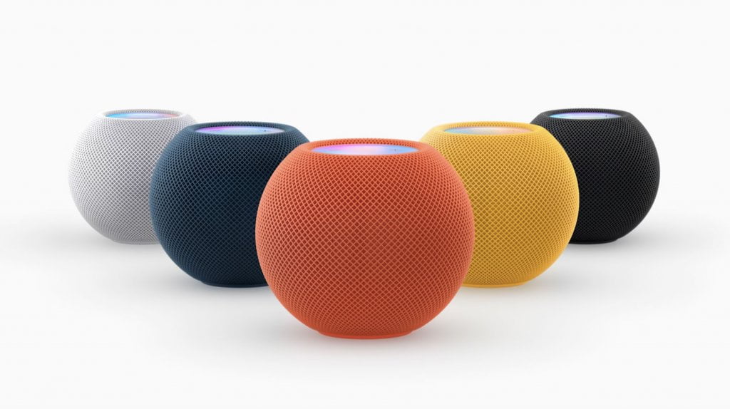 Den Apple HomePod mini gibt es nun in 5 Farben