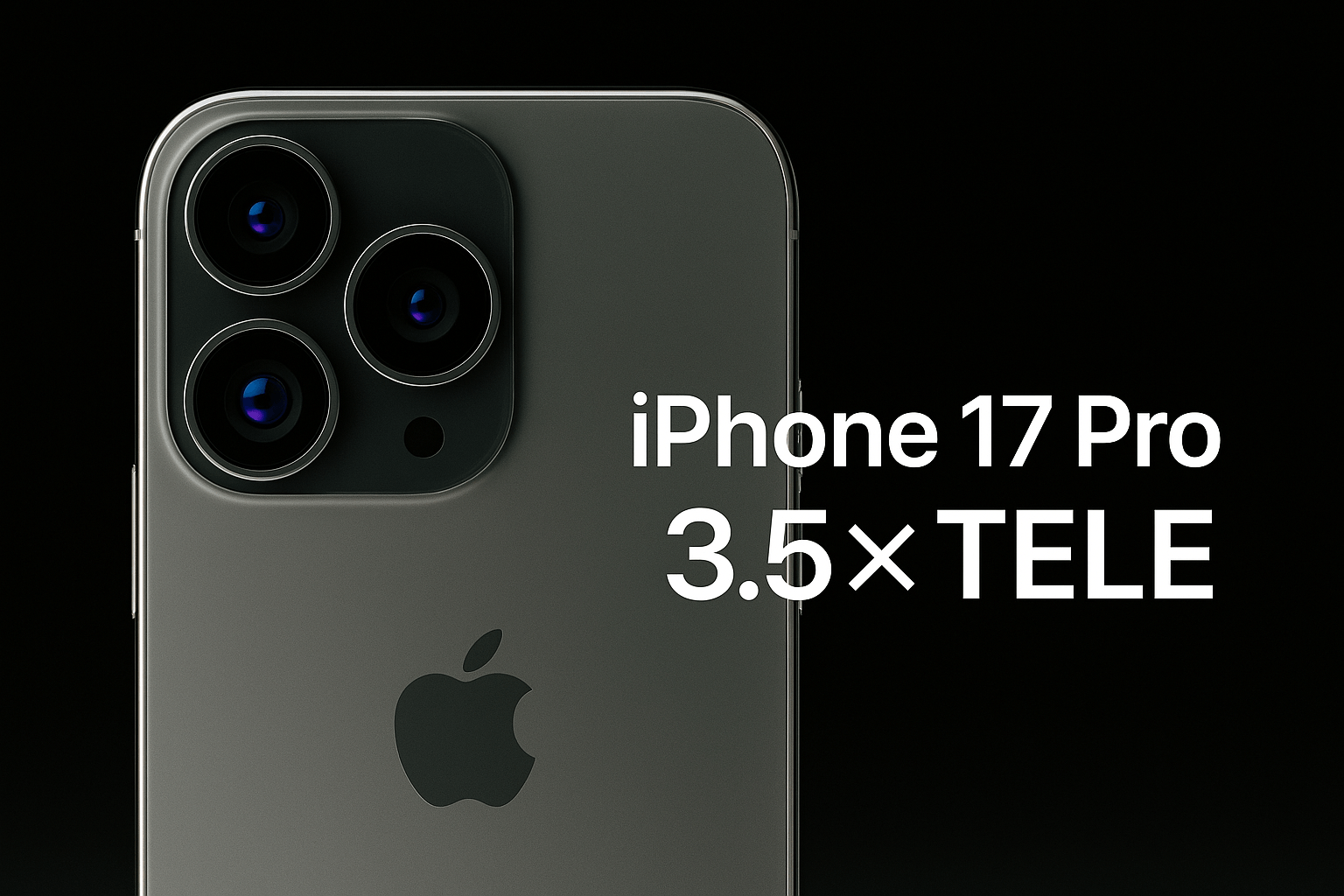 C8166348 B490 4C0B 82A2 093824791637 2 Bekommt das Apple iPhone 17 Pro eine neue Tele Kamera?